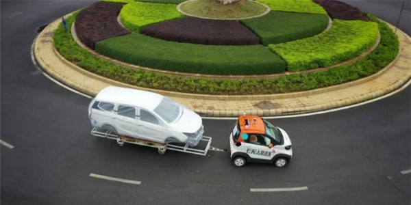 上汽通用五菱建成国内第一条无人驾驶物流线路